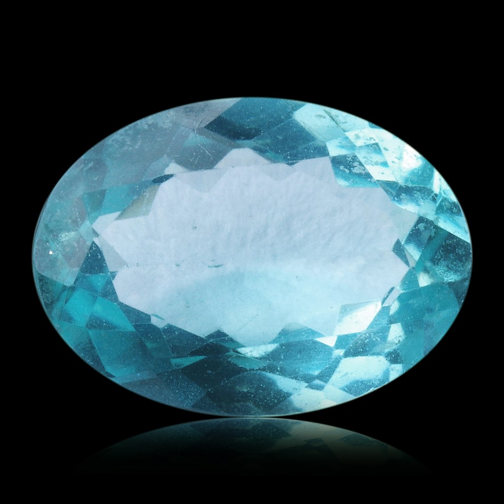 Fluorapatite blue