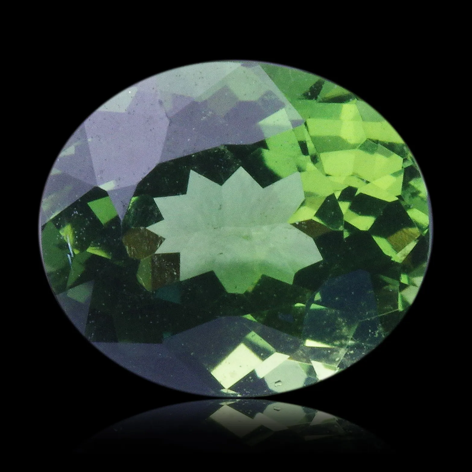 Fluorapatite green