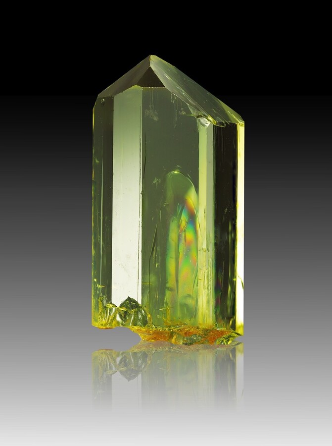 Fluorapatite yellow